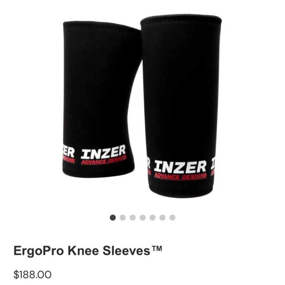 Black ErgoPro Knee Sleeves